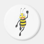 Custom Shirts : Running Jumping Bee Shirts Magnet