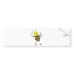 Custom Shirts : Strong Muscular Bee Shirts bumper stickers