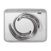 Custom Silver Design Macbook Air Sleeve