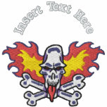 Custom Skull Embroidered Shirt embroidered shirts