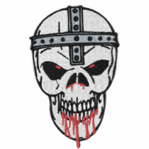 Custom Skull Embroidered Shirt