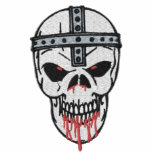 Custom Skull Embroidered Shirt embroidered shirts