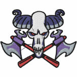 Custom Skull Embroidered Shirt embroidered shirts