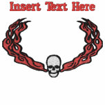 Custom Skull Embroidered Shirt embroidered shirts