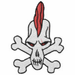 Custom Skull Embroidered Shirt embroidered shirts