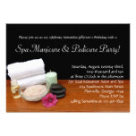 Custom Spa Manicure & Pedicure Party Invitations