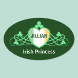 Custom St. Patrick's Day Irish Princess Sticker stickers