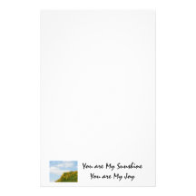 Custom Stationery You are My Sunshine My Joy