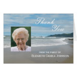 Custom Sympathy Thank You Card - Beach