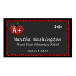 Custom Teachers Business Card