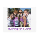 Custom Team In Training postcard