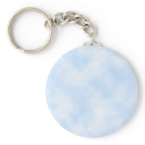 Custom Template: Blue Sky With Clouds Key Chains