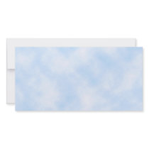 Custom Template: Blue Sky With Clouds Picture Card