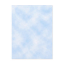 Custom Template: Blue Sky With Clouds Post Cards
