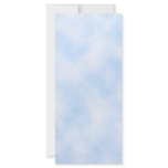 Custom Template: Blue Sky With Clouds rack cards