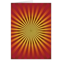 Custom Template: Gradient Radial Lines Card
