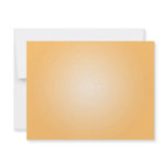 Custom Template: Gradient Radial Orange White Personalized Announcements
