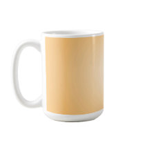 Custom Template: Gradient Radial Orange White Mugs
