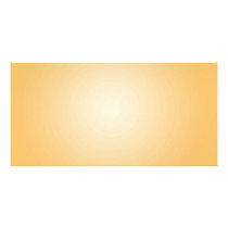 Custom Template: Gradient Radial Orange White Photo Card