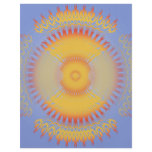 Custom Template: Regal Flames: Radial Abstract flyers