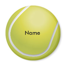 Custom Tennis Ball Magnet