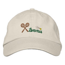 Custom Tennis Embroidered Hat