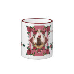 Custom Texas Rose Reining Horse Mug