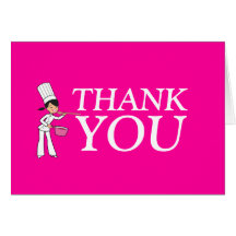 Custom Thank You Note Card Illustrated