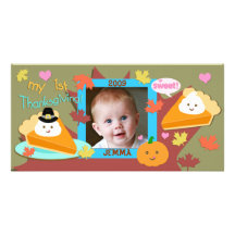Custom Thanksgiving / Holiday Photo Card