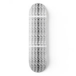 Custom Twitter @Yourusername Skateboard