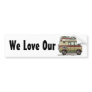 Custom Van Camper RV Bumper Sticker