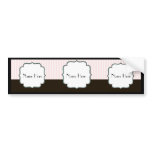 Custom Vintage Style French Theme bumper stickers