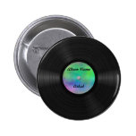 Custom Vinyl Record Buttons