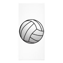 Custom VolleyBall Sports Product rack cards