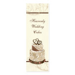 Custom Wedding Cake Business Cards