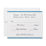 Custom Wedding Response Card