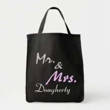 Custom Wedding Tote Bag for Gifts