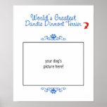 Custom Worlds Greatest Dandie Dinmont Terrier Posters