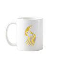 Custom Yellow Cockatiel Logo mugs