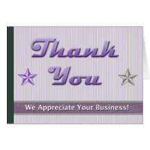 Customer Appreciation Card
