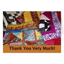 Customer Appreciation Quilts Greeting Card