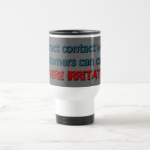 Customer Contact Mugs
