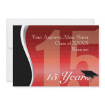 Customisable 15 Year Class Reunion invitations