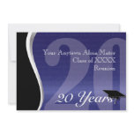 Customisable 20 Year Class Reunion invitations