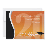 Customisable 20 Year Class Reunion invitations