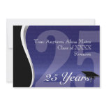 Customisable 25 Year Class Reunion invitations