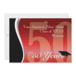 Customisable 50 Year Class Reunion invitations