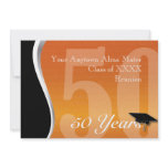 Customisable 50 Year Class Reunion invitations