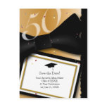 Customisable 50 Year Class Reunion Save the Date postcards