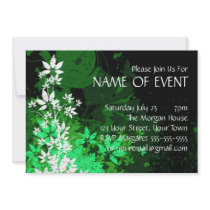 Customisable Abstract Green Plants